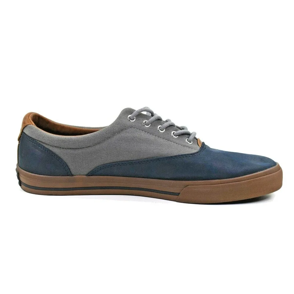 Tommy Hilfiger Phelip Men's Size 10 Brown Blue Gray Canvas‎ Sneakers Shoes
